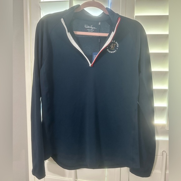 Walter Hagen Jackets & Blazers - Walter Hagen Women’s 125th U.S. Open Oakmont 1/4 Zip Pullover – Navy (M)